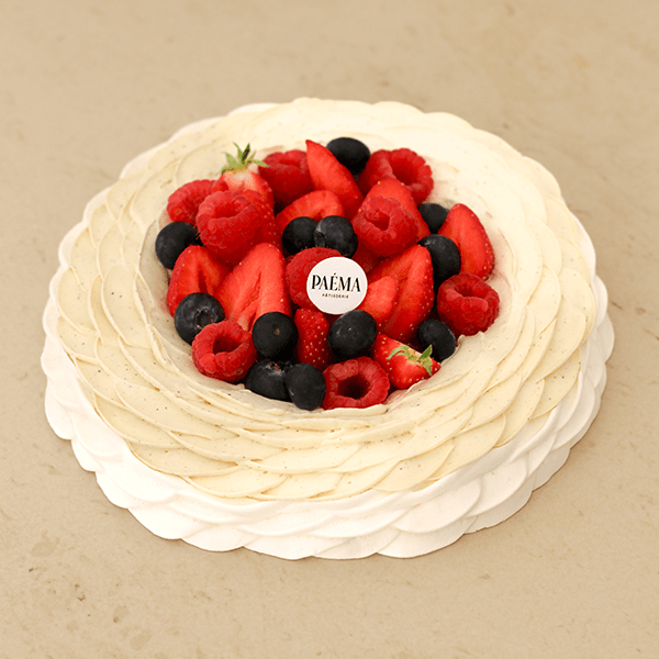 Pavlova fruits rouges