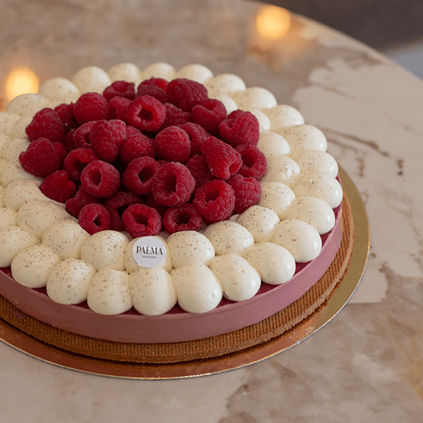 Entremets Framboise Vanille (à partager)