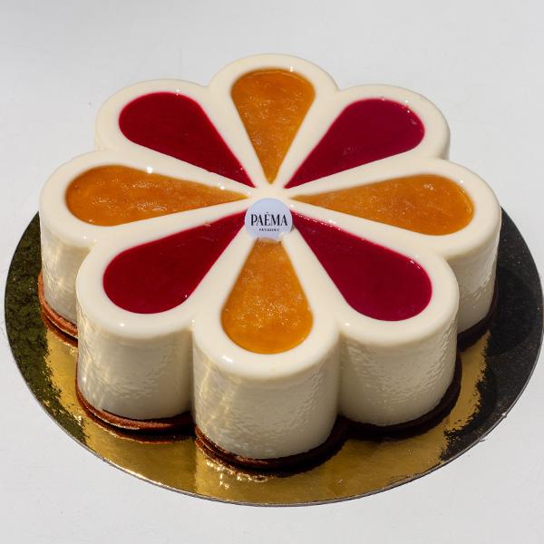 Cheesecake Framboise Verveine (à partager / 8 parts)